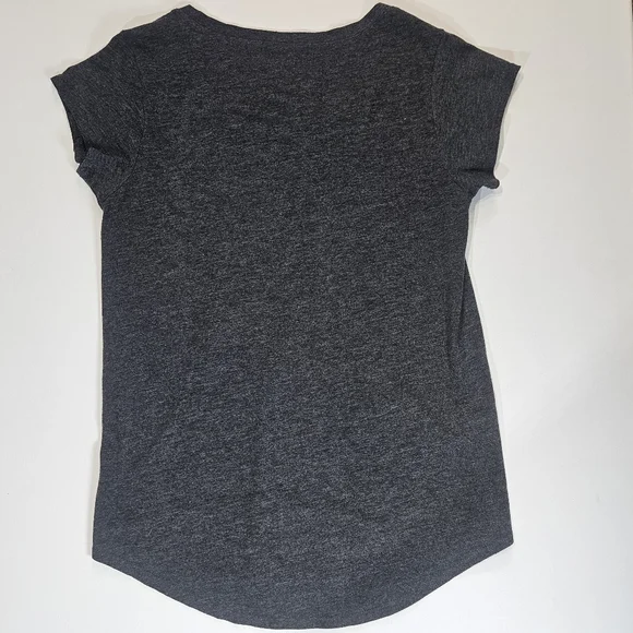 Lucky Brand T-shirt Womens Small Black White Love Our Planet Environmental Tee - Picture 2 of 6